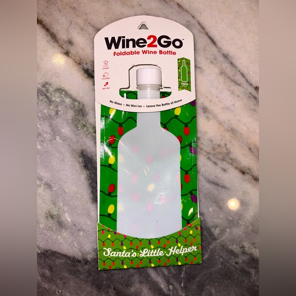 Insulated Wine Clutch & Foldable Wine ToGo Bottle - Picture 7 of 11